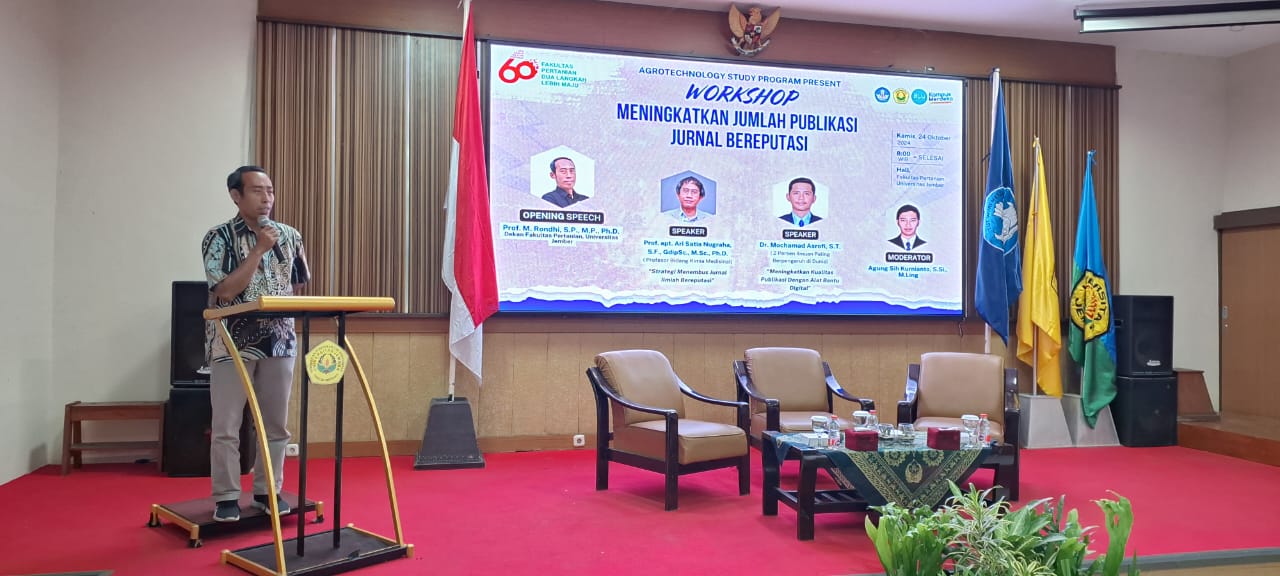 Workshop Meningkatkan Jumlah Publikasi di Jurnal Bereputasi